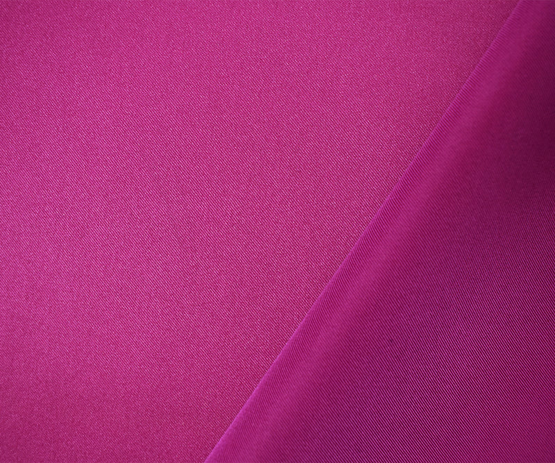Magenta Purple Poly Spandex Solid Stretch Lamour Woven Fabric