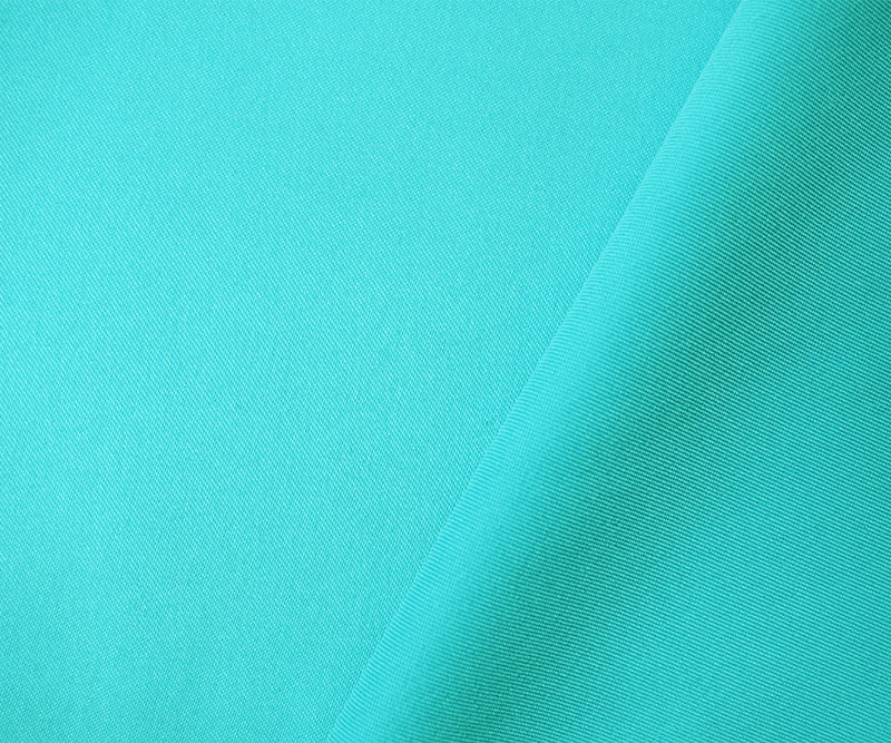 Turquoise Poly Spandex Stretch Solid Stretch Lamour Woven Fabric