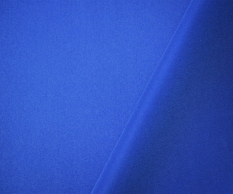 Dark Blue Poly Spandex Stretch Solid Stretch Lamour Woven Fabric