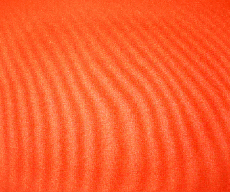 Orange Poly Spandex Stretch Solid Stretch Lamour Woven Fabric
