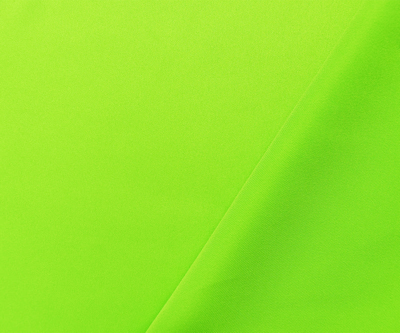 Bright Green Poly Stretch Spandex Lamour Solid Satin Woven Fabric