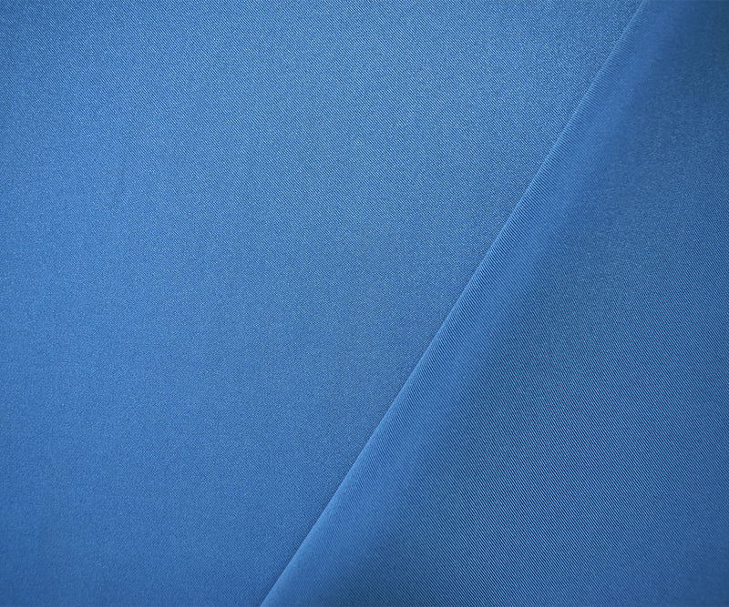 Deep Teal Poly Stretch Spandex Lamour Solid Satin Woven Fabric