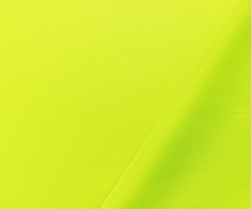 Chartreuse Green Poly Stretch Spandex Lamour Solid Satin Woven Fabric