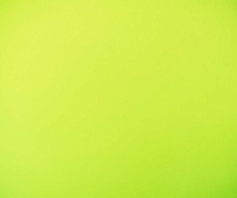 Neon Yellow Poly Stretch Spandex Lamour Solid Satin Woven Fabric