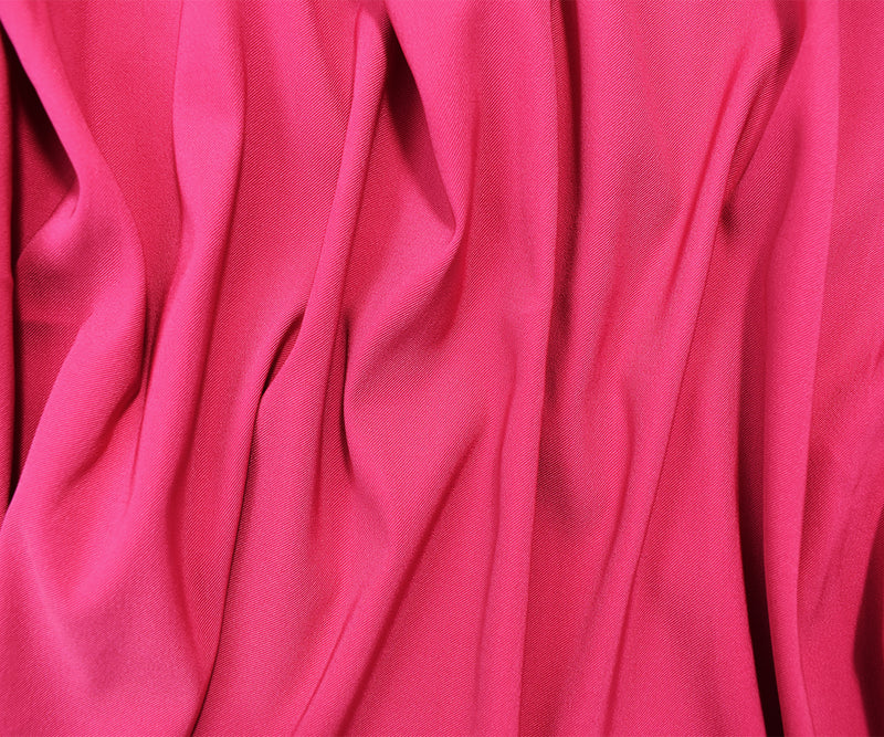 Pink Poly Stretch Spandex Lamour Solid Satin Woven Fabric