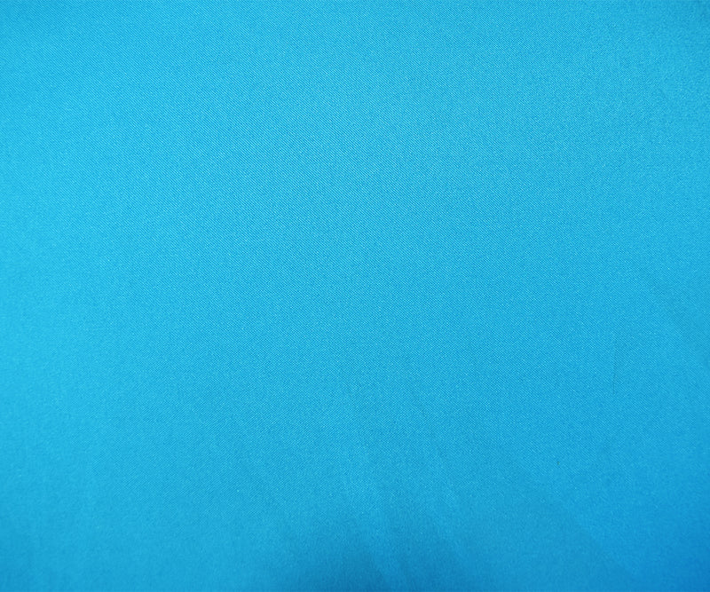 Turquoise Poly Stretch Spandex Lamour Solid Satin Woven Fabric