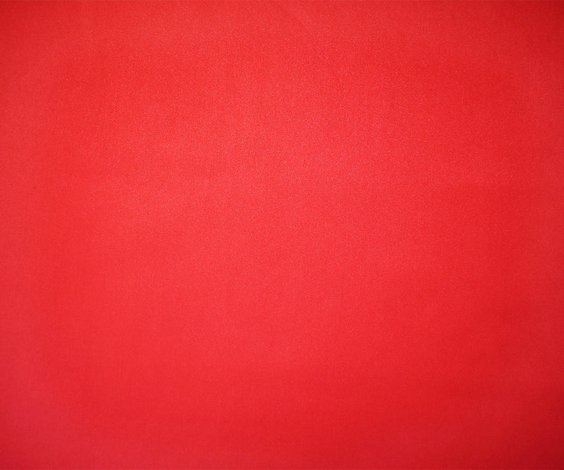 Red Poly Stretch Spandex Lamour Solid Satin Woven Fabric