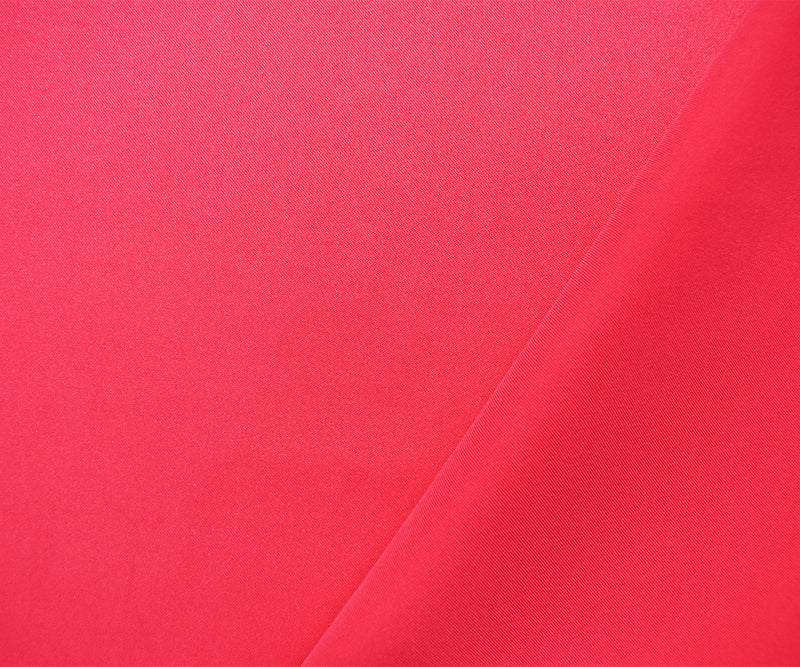 Hot Pink Poly Stretch Spandex Lamour Solid Satin Woven Fabric