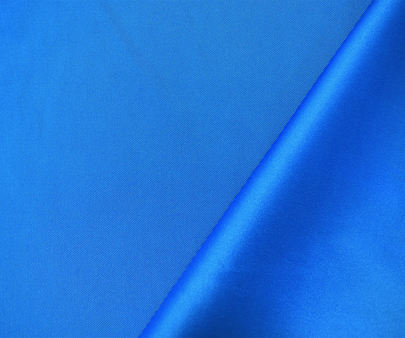 Deep Turquoise Poly Stretch Spandex Lamour Solid Satin Woven Fabric