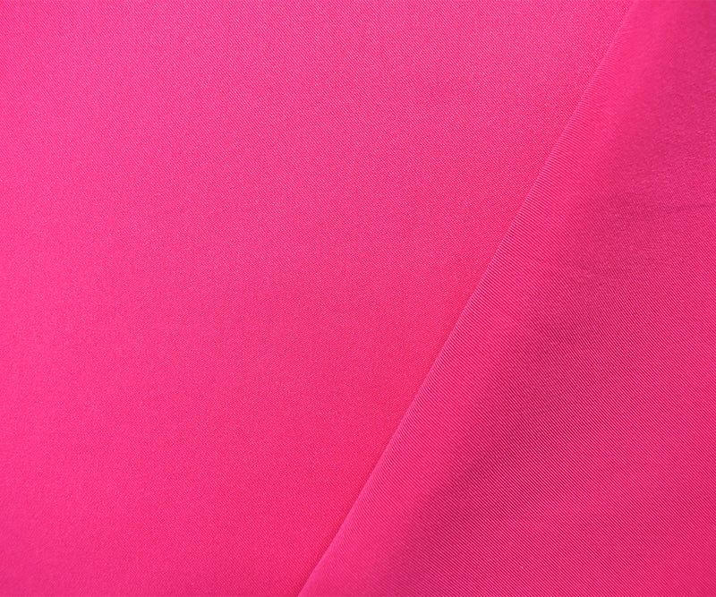 Pink Poly Stretch Spandex Lamour Solid Satin Woven Fabric