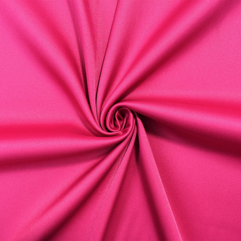 Pink Poly Stretch Spandex Lamour Solid Satin Woven Fabric