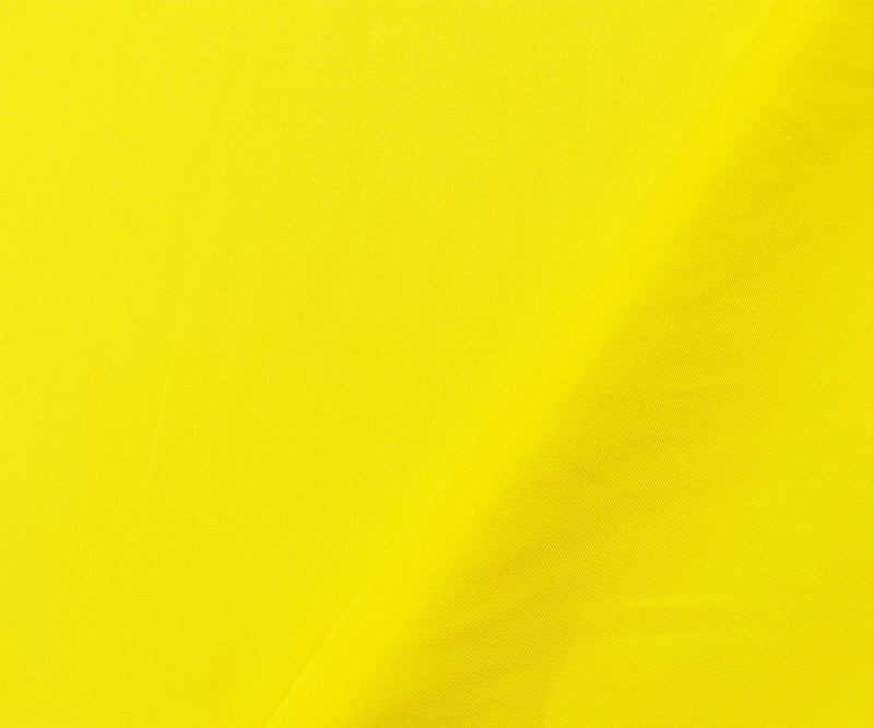 Yellow Poly Stretch Spandex Lamour Solid Satin Woven Fabric
