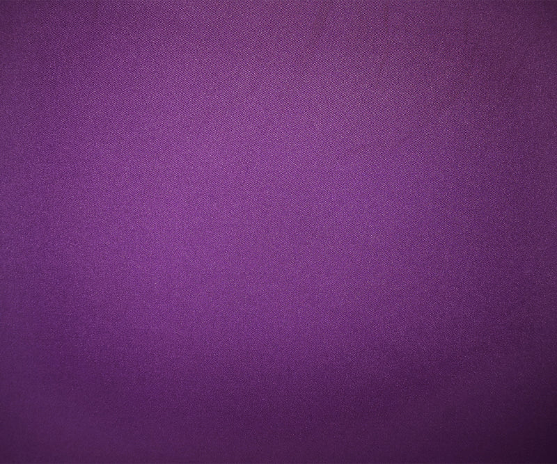 Dark Purple Poly Stretch Spandex Lamour Solid Satin Woven Fabric