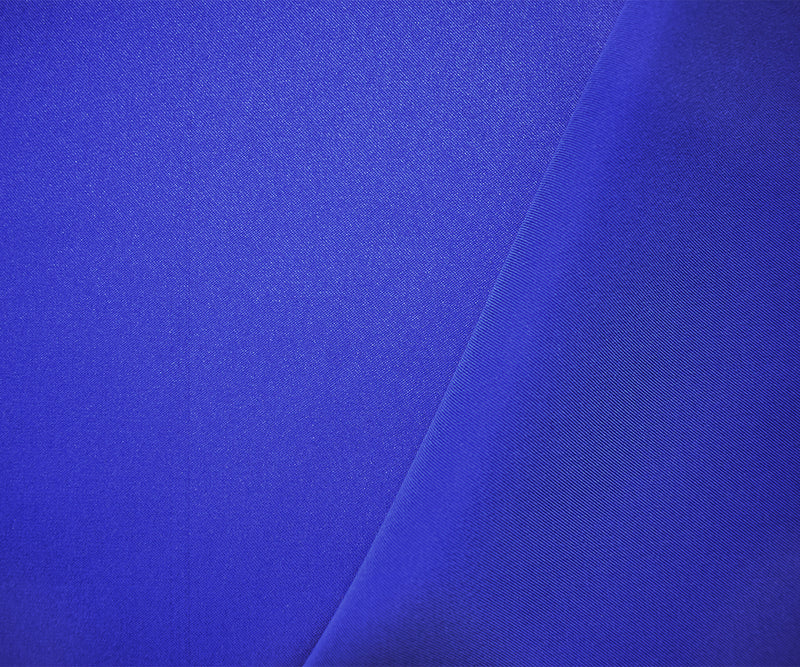 Dark Blue Poly Stretch Spandex Lamour Solid Satin Woven Fabric
