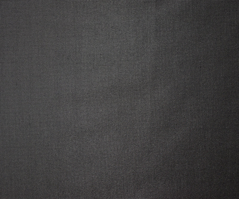 Black-Gray Wool Rayon Slub Twill Woven Suiting Fabric