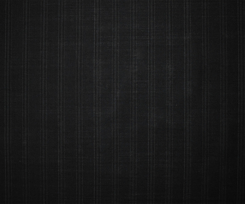 Black-Gray Wool Rayon Stripe Woven Shirting Fabric