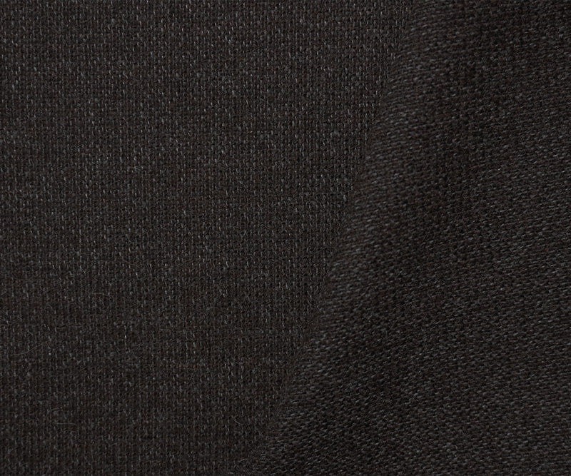 Brown-Gray Wool Blend Woven Jacketing Fabric