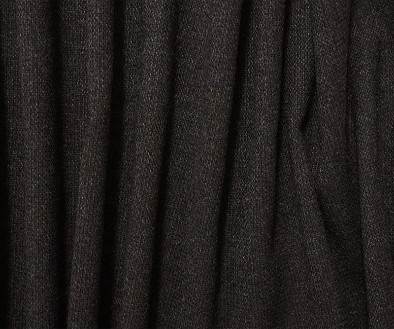 Brown-Gray Wool Blend Woven Jacketing Fabric
