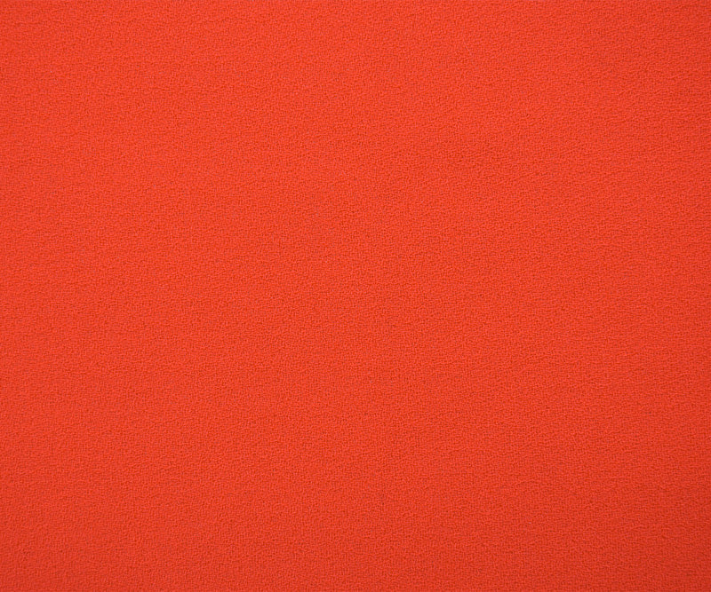 Red Wool-Poly Solid Momie Crepe Woven Suiting Fabric