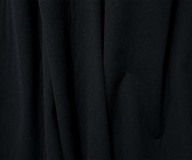 Blue Wool Blend Solid Bonded Triple Layer Woven Coating Fabric