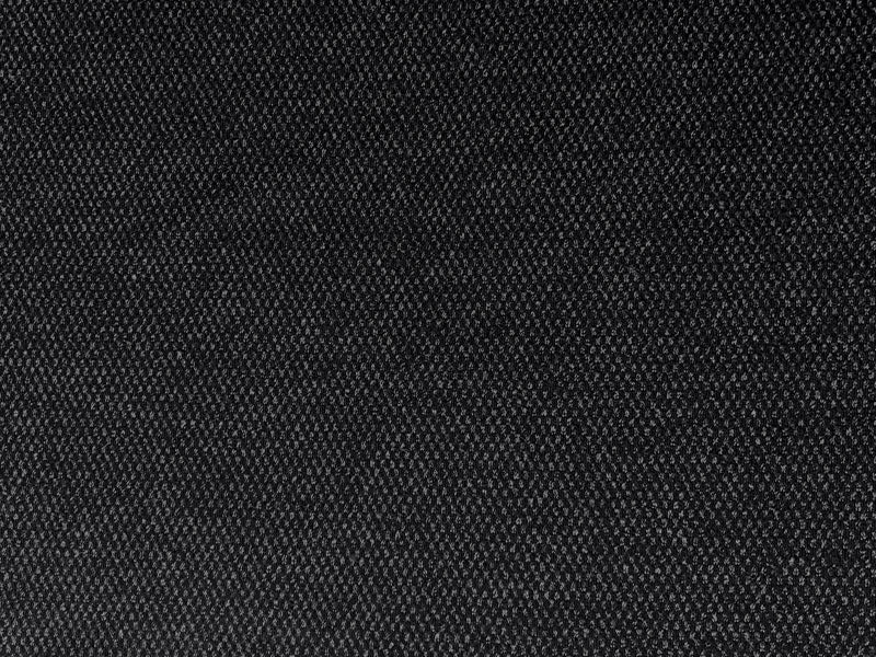 Black-Gray Wool Poly Mini Check Jacquard Double Knit Fabric