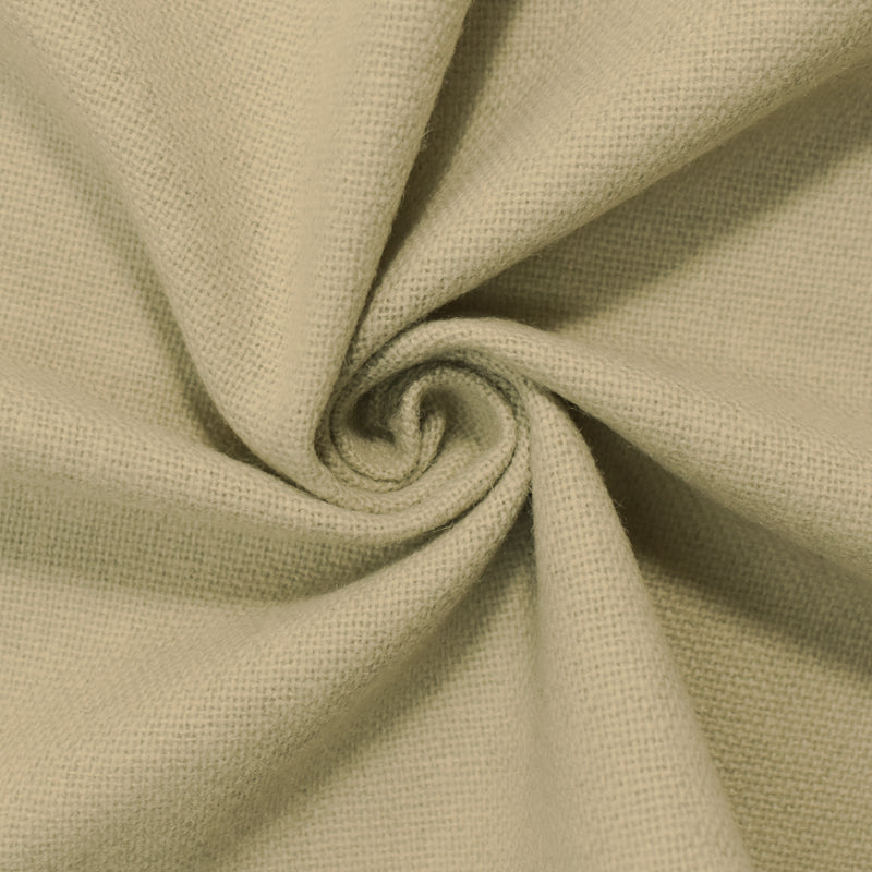 Taupe Gray-Beige Poly Wool Solid Woven Suiting Fabric