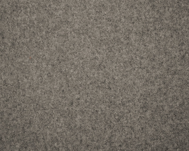 Heather Gray Boiled Wool Poly Woven Coating Fabric