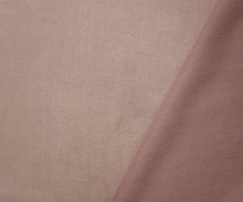 Mauve Purple Silk Solid Chiffon Woven Fabric