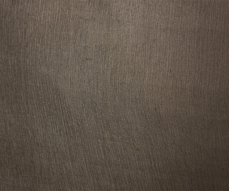 Brown Silk Solid Crinkle Yoryu Chiffon Woven Fabric