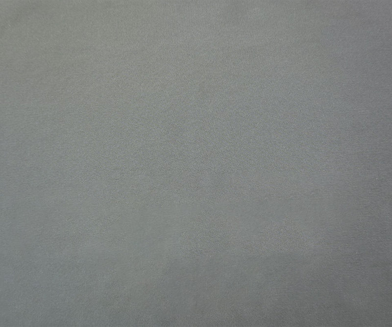 Gray Silk Spandex Solid Chiffon Woven Fabric