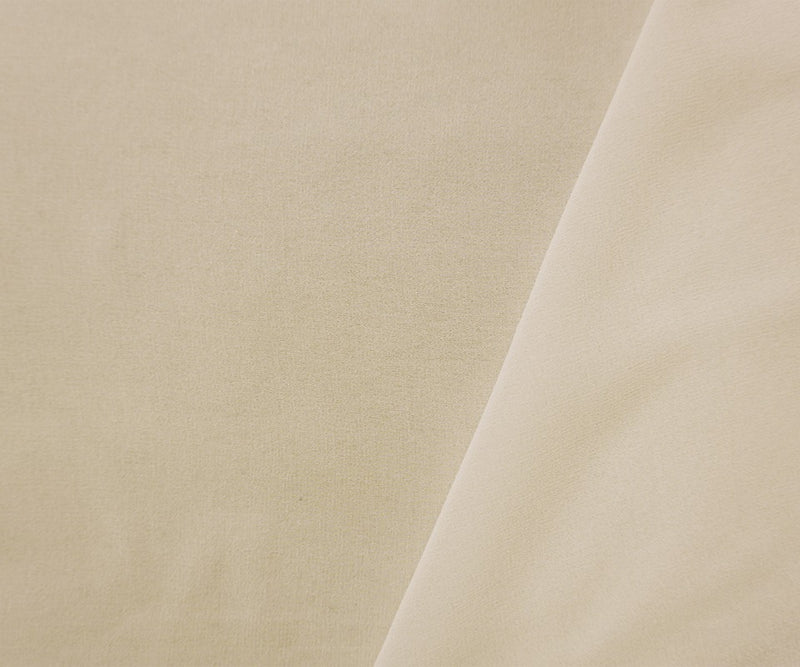 Off-White Silk Solid Chiffon Woven Fabric