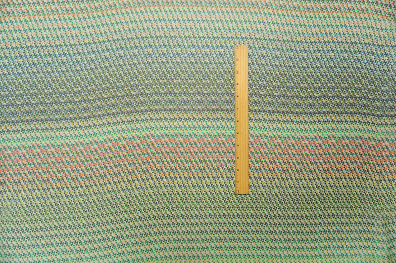 Green Silk Dot Printed Chiffon Woven Fabric