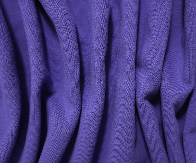 Blue 15 oz. Cotton Heavy Sweatshirt Fleece Knit Fabric