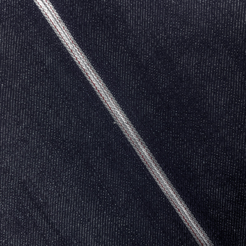 Dark Navy Blue 12 oz. Cotton Japanese Selvedge Denim Fabric