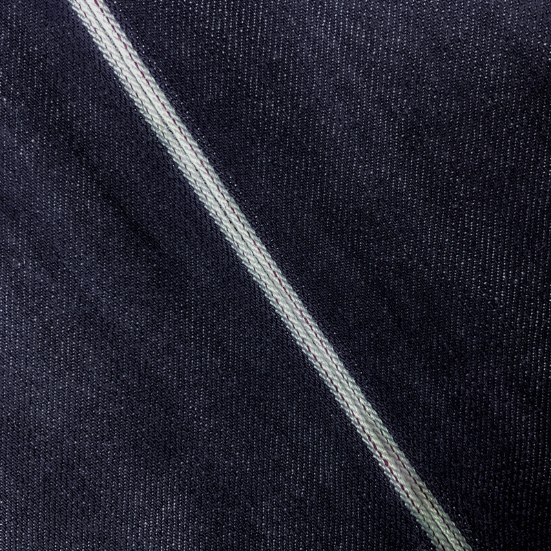 Night Navy Blue 12 oz. Cotton Japanese Selvedge Denim Woven Fabric