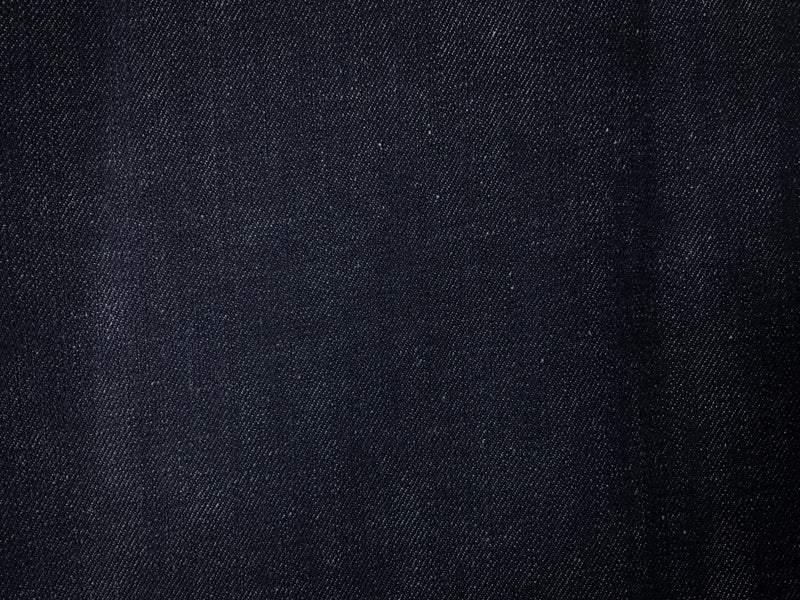Navy Blue 11 oz. Cotton Japanese Selvedge Denim Fabric