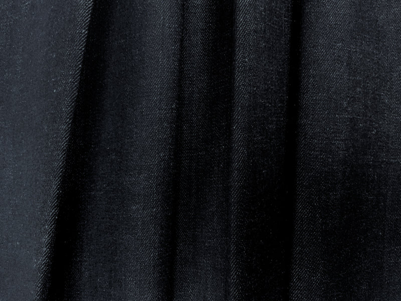 Navy Blue 11 oz. Cotton Japanese Selvedge Denim Fabric