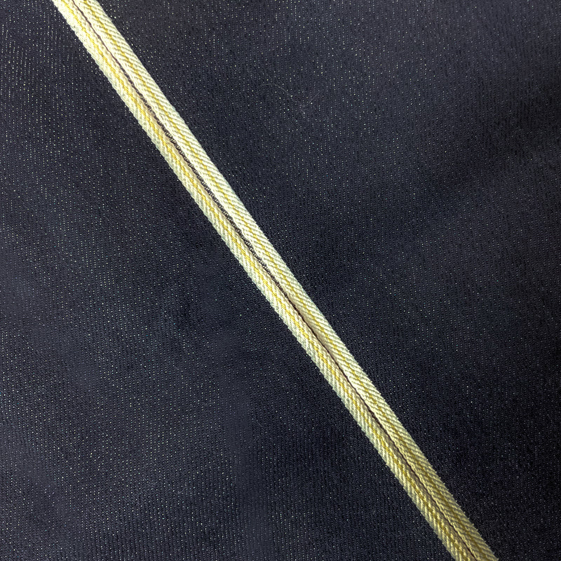 Midnight Navy Blue 11 oz. Cotton Japanese Selvedge Denim Woven Fabric