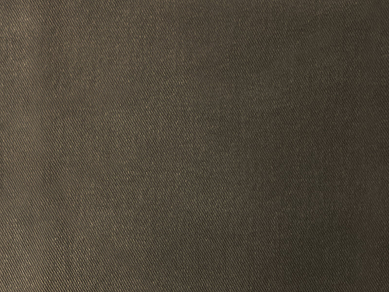 Deep Brown 11 oz. Cotton Brushed Face Bull Denim Woven Fabric