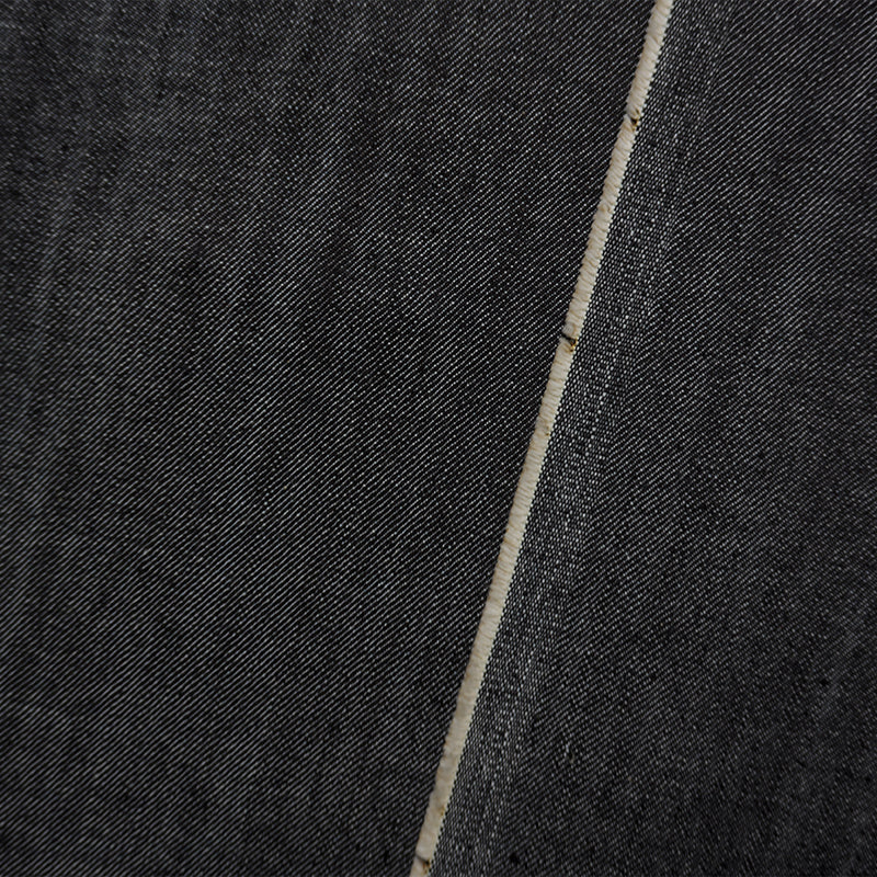 Black 11.5 oz. Kaihara Printed Japanese Denim Twill Woven Fabric