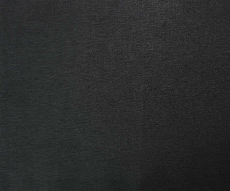 Black 12 oz. Cotton Blend Japanese Stretch Twill Woven Fabric