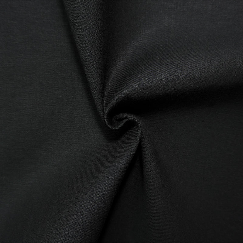 Black 12 oz. Cotton Blend Japanese Stretch Twill Woven Fabric