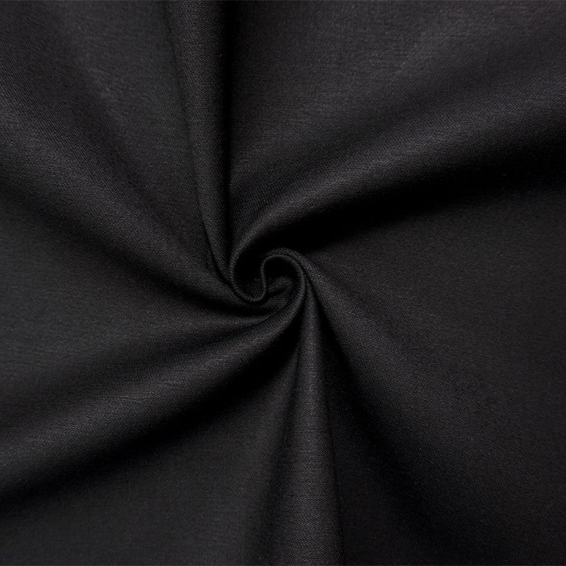 Black 10.5 oz. Famous Denim Co. Cotton-Modal Stretch Denim Fabric