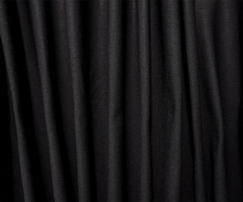 Black 10.5 oz. Famous Denim Co. Cotton-Modal Stretch Denim Fabric