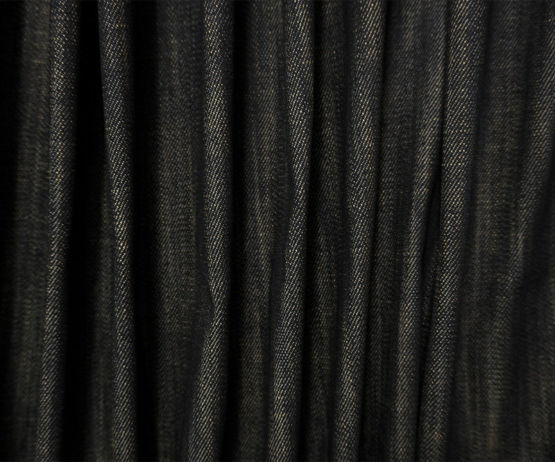 Deep Navy 11 oz. Famous Denim Co. Cotton Stretch Twill Fabric