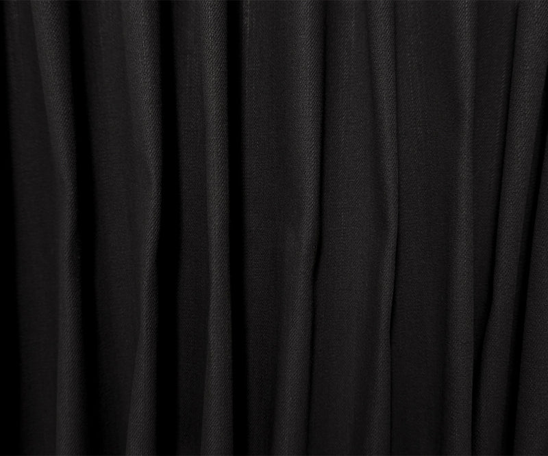 Black 11.75 oz Famous Denim Co. Cotton Blend Stretch Denim Fabric
