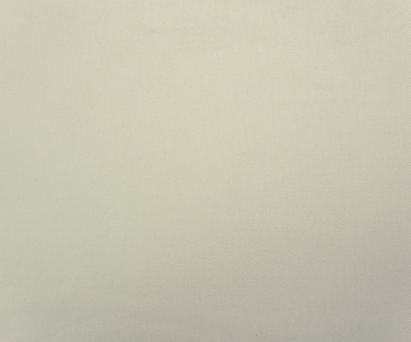 White 10 oz. Cotton Solid Bull Denim Woven Fabric