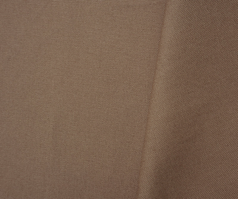 Cream Brown Cotton Solid Canvas Woven Fabric