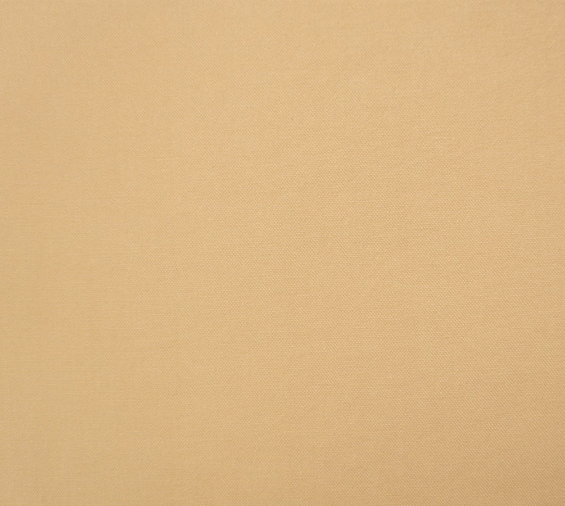 Warm Beige Cotton Solid Canvas Woven Fabric