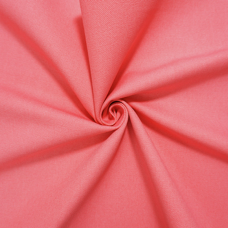 Pink Cotton Solid Canvas Woven Fabric